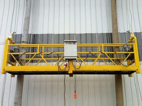 rope suspended platform