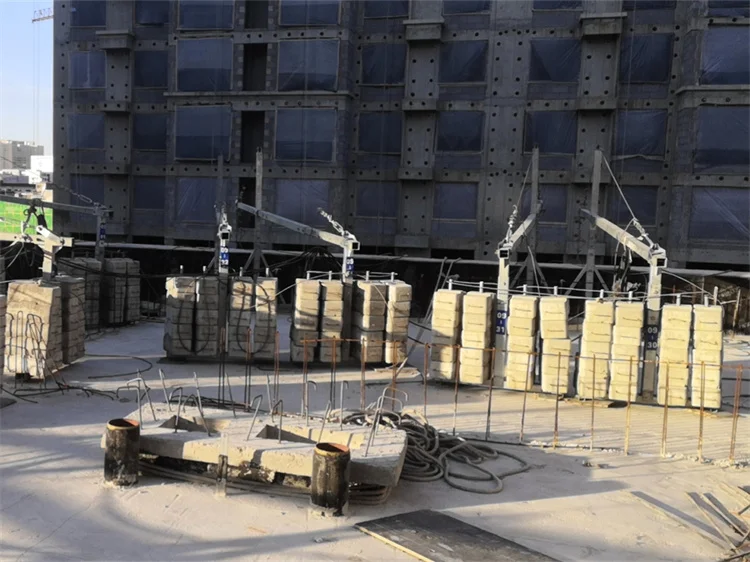 Suspended platform for Construction in Beijing