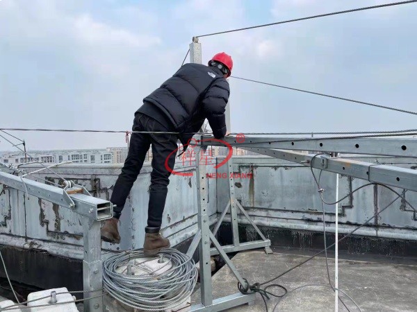 temporary suspended platform application