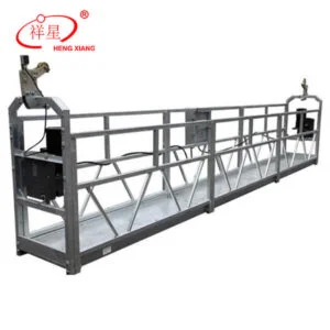 temporary suspended platform