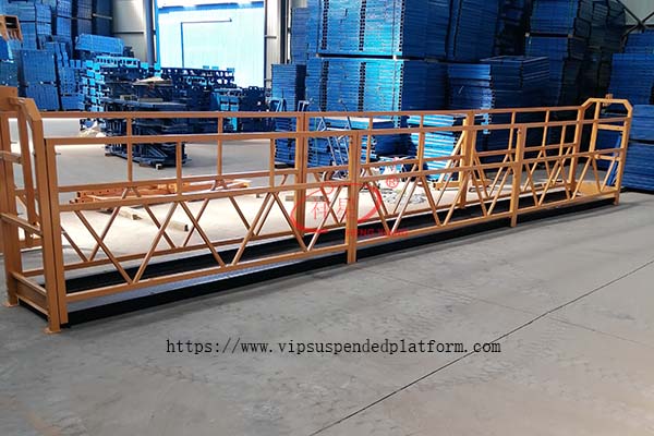 zlp1000 building facade glass cleading suspended platform