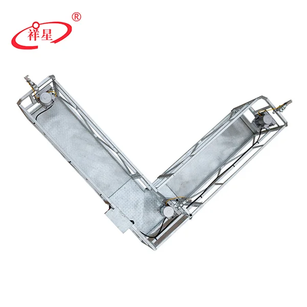 L shape suspended platform, 90 degree corner building gondola - Image 3
