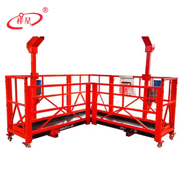 L shape suspended platform, 90 degree corner building gondola - Image 2