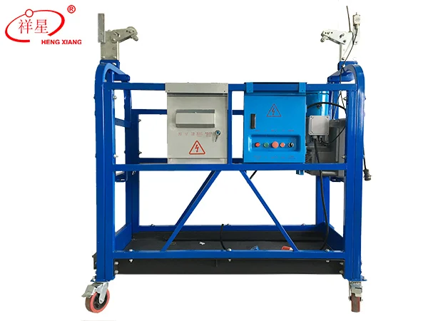 High rise window cleaning lift platform, window washing scaffolding suspended ZLP630 - Image 2