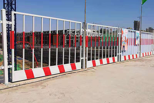 construction barrier fence