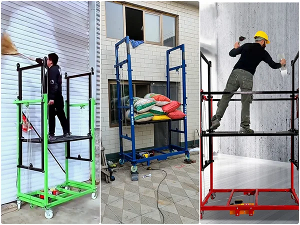 electric lifting scaffolding