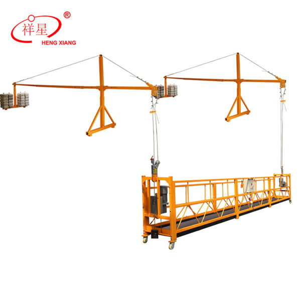 Swing stage platform, ZLP 500 suspended scaffolding for sale