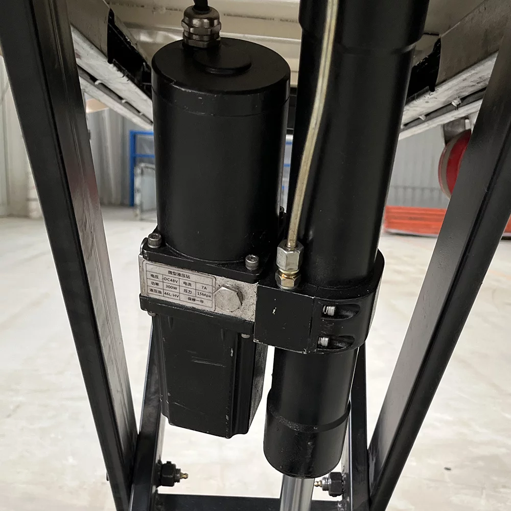 Portable truck-mounted hydraulic trolley, electric pallet truck for sale - Image 4