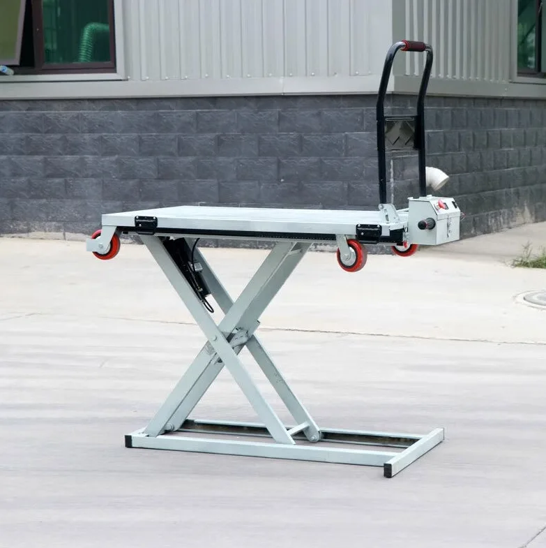 Electric Hydraulic Lift Cart 300kg/660lbs Load hot sale
